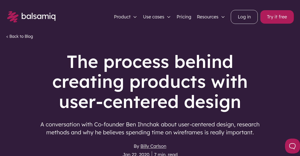 The process behind creating products with user-centered design