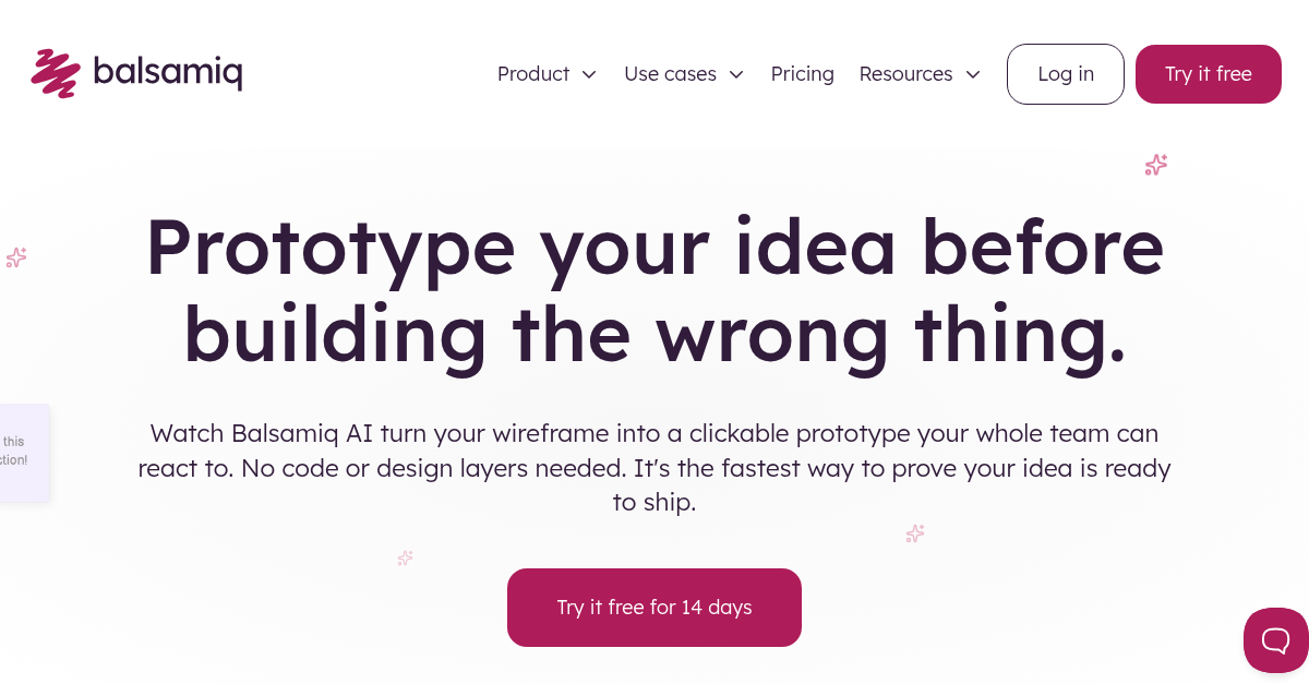 Balsamiq AI Prototyping Tool: Turn Wireframes Into Clickable Prototypes