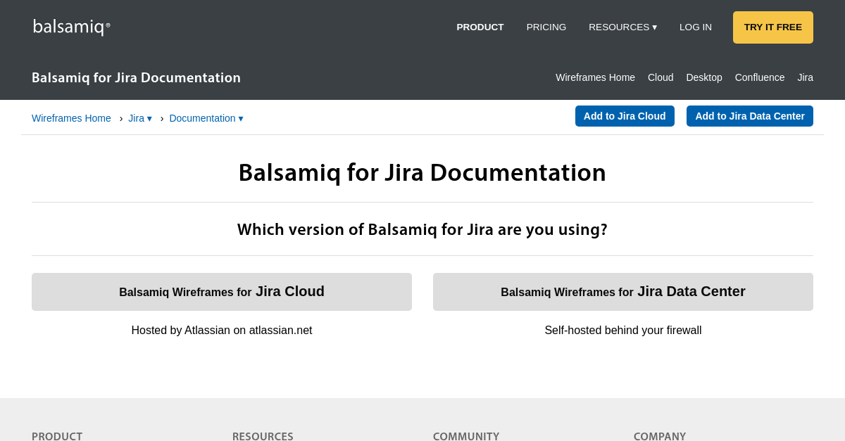 Balsamiq for Jira Documentation | Balsamiq